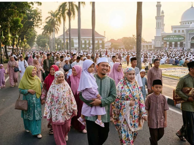 Syawal Penuh Kebersamaan: Shalat Idulfitri di Prime Plaza Hotel Purwakarta